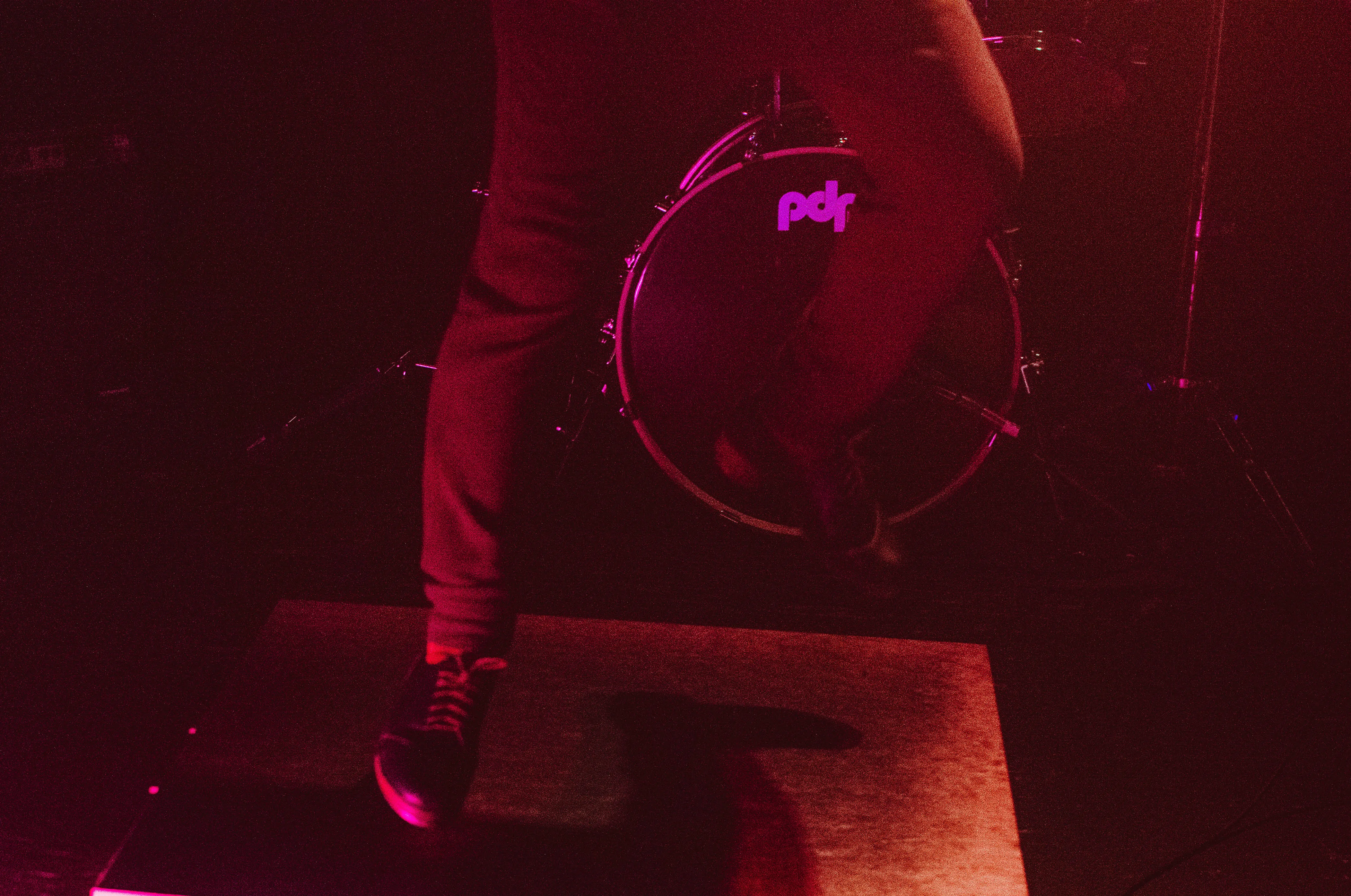 Tap shoes on the floor